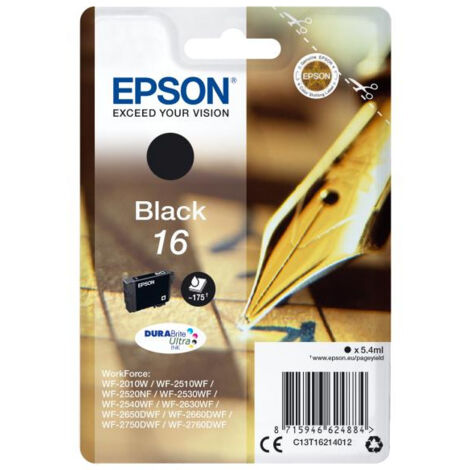Cartouche d'encre Epson PLUME NOIR (1/2)