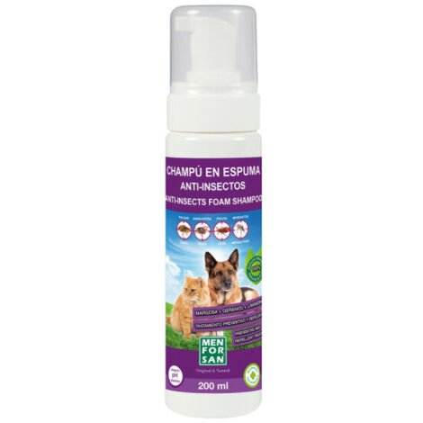 Menforsan Teebaum-Shampoo Für Hunde – 300 Ml, PH 7, Hypoallergen, Gegen Juckreiz & Krusten