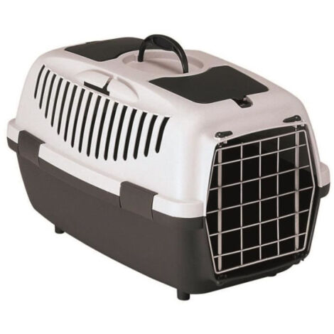 STEFANPLAST Box de transport Gulliver 48x32x31cm - Blanc - Pour chien (1/2)
