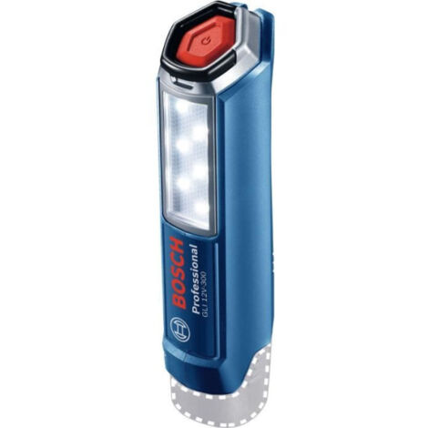 Lampe Bosch Professional GLI 12V-300 sans batterie 6 LEDS - 300 lumens - jusqu'a 9h d'éclairage - 06014A1000