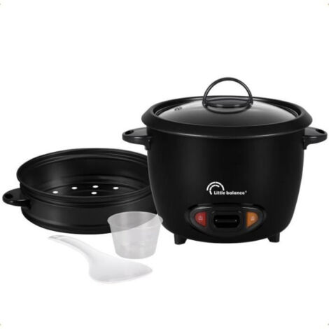 Cuiseur à Riz 0.8L MOOSUM - Pour 2-5 Personnes, Maintien Au Chaud Automatique