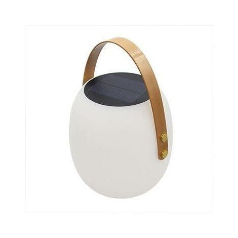 Baladeuse solaire - LUMISKY - JIMMY - LED blanc - H34 cm - Port de charge USB (1/4)