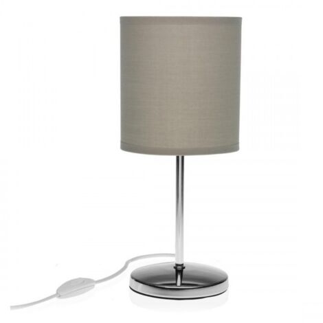 Lampe de bureau Versa Gris Lin Céramique 20 x 28 cm main image 1