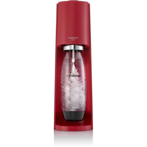Machine a Soda Machine a soda et eau gazeuse Sodastream TERRA Rouge + 1 bouteille compatible Lave Vaisselle