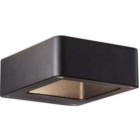Applique extérieure - BRILLIANT - GOLDA - LED 7W 660lm 3000K - Noir (1/5)