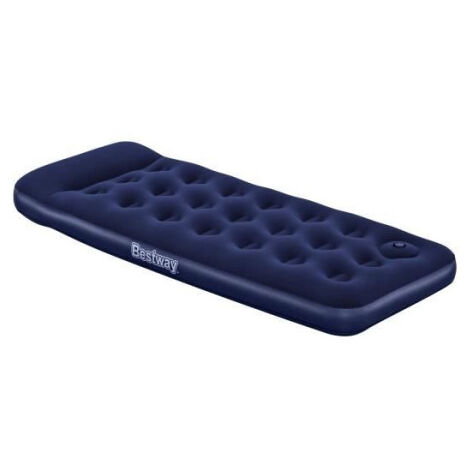 Matelas gonflable camping - BESTWAY - 1 place -185x76x22 cm avec pompe a pied intégrée (1/5)