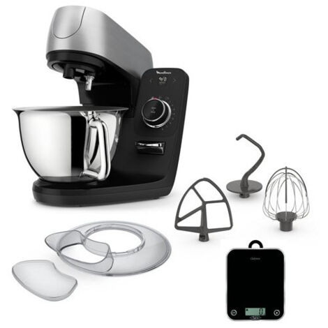 Robot pâtissier Moulinex Coach YY5172FG 1200 W Noir et Silver