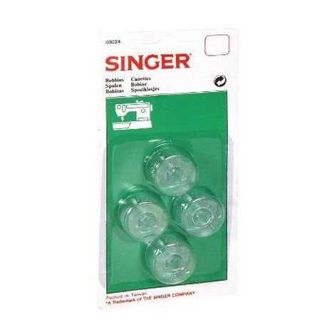 Accessoire machine à coudre Singer Set de 4 canettes hautes