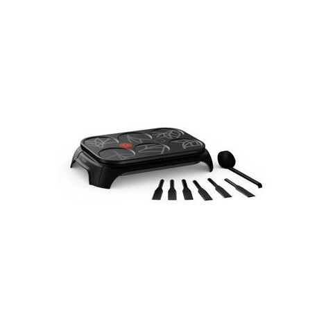 Crêpière électrique Tefal Eco Crep'Party PY55E810 1000 W Noir