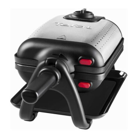 Tefal – Gaufrier croque-monsieur king size 4 en 1 – Capacité familiale – Plaques antiadhésives – Pour gaufres et croque-monsieur