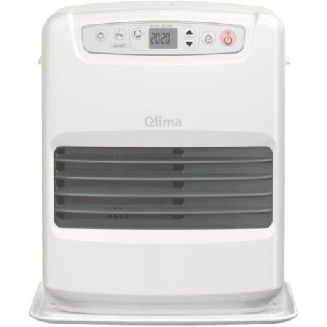 QLIMA SRE3430C2 Poele a pétrole électronique 3 kW pour volume 120m3/48m2, Systeme anti-odeur, Régulation température