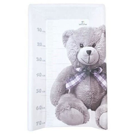 Plan a langer DOMIVA Little Bear - PVC - Matelas intégré - Blanc/Gris - 50 x 80 cm