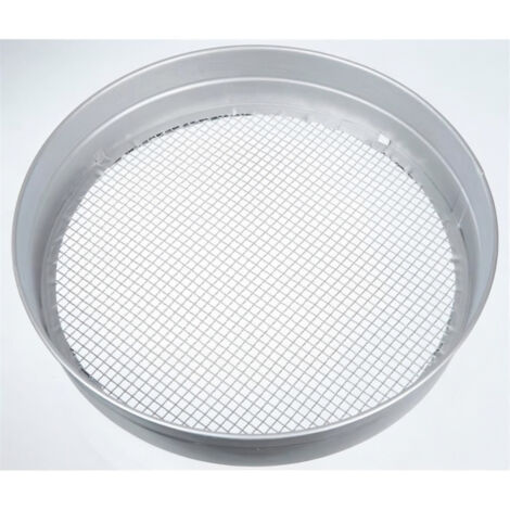 Nature – Tamis maille 6mm en acier galvanisé – Pour tamiser terre, gravier et sable – Construction solide pour usage domestique