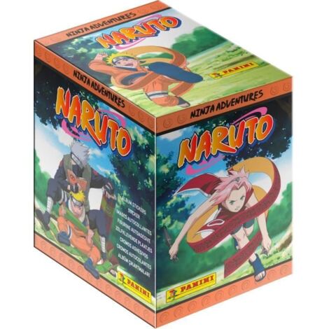 PANINI Album Naruto – Les Aventures D’un Ninja ! – 176 Stickers Dont 48 Spéciaux – Album 32 Pages à Compléter – Cadeau Fan