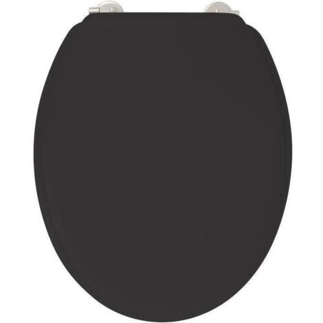 Gelco Duplo Noir Poudre de Bambou Abattant WC (1/2)