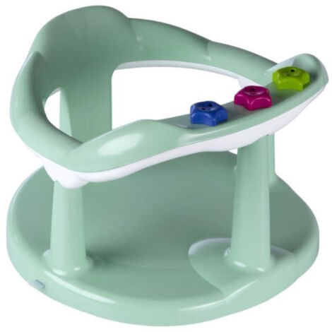Anneau De Bain Bébé THERMOBABY Aquafun – Blanc – De 7 à 16 Mois – Avec Ventouses Et Moulin à Eau
