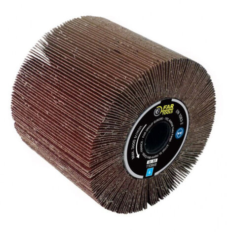Brosse a lamelles pour rénovateur - FARTOOLS - Ø 120 mm - Alésage 20 mm - Ponçage surfaces planes (1/3)