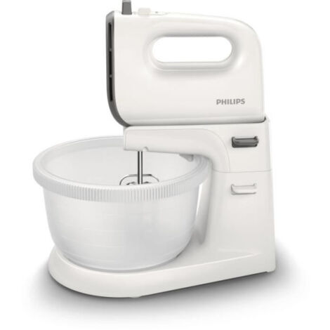 Batteur Fouet Electrique  - PHILIPS - HR3745/00 - 450 W - 3 L - Blanc