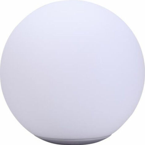 Boule lumineuse solaire LED en polyéthylene 30cm - LUMISKY - Multicolore - Extérieur (1/4)