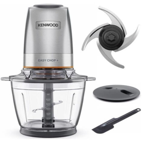Robot Mini-hachoir KENWOOD CHP62.400S Easy Chop+ - 4 lames inox - 600 ML - 2 vitesses (1/5)