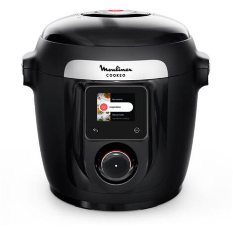 Mijoteur Moulinex Multicuiseur intelligent haute pression Cookeo CE952810 1600 W Noir