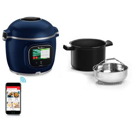Moulinex Multicuiseur intelligent Cookeo Touch Pro, Balance integree, Connecte, CE943410
