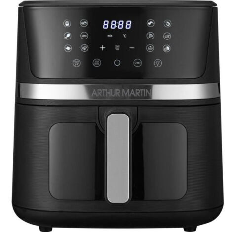 ARTHUR MARTIN Friteuse sans huile à air chaud AMPF220 - Gris pas cher ARTHUR MARTIN Friteuse sans huile à air chaud AMPF220 - Gris pas cher