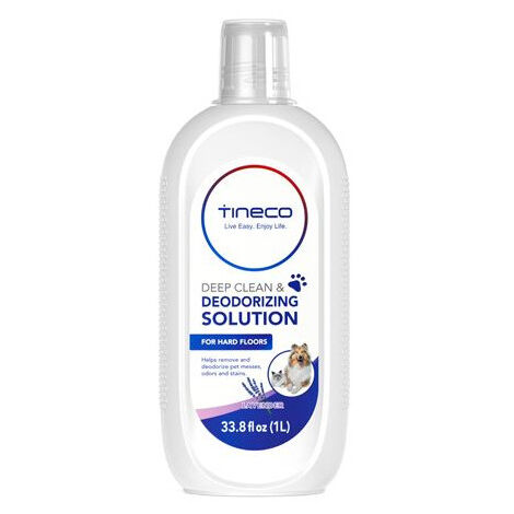 Tineco – Accessoires nettoyage vitres et sol – Solution nettoyante spéciale animaux – Parfum lavande – Pour sols durs et carrelages