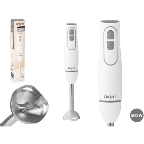 Braun MQ500SOUP Mixeur Plongeant Acier Inoxydable Gris/Blanc