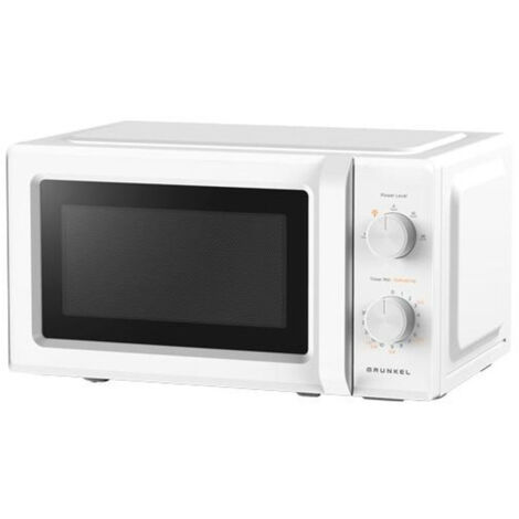 Micro-ondes Grunkel 20L Vintage 700W - 5 Niveaux Puissance + Dégivrage - Bleu