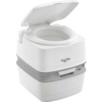 WC chimique portable 21L – Chasse d'eau manuelle à pompe – Dimensions 383 x 414 x 427 mm – Pour camping et déplacements – Thetford