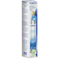 Machine a Soda Cylindre CO2 de réserve BRITA pour machines a eau pétillante - Blanc - Gazéifie jusqu'a 60L d'eau pétillante