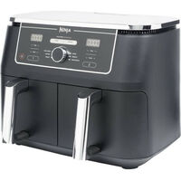 Ninja – Friteuse sans huile 9,5L – 2470W – 6 programmes de cuisson – Technologie Dual Zone pour cuisson simultanée