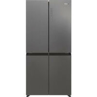 Candy – Réfrigérateur américain multi-portes 400L – No Frost – Classe E – Silver – Technologie Low Frost pour moins de givre