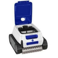 GRE - Robot piscine ER230 - Entretien fond, parois et lignes d'eau - Piscine enterrée ou hors-sol paroi rigide 9x4m - Autonomie