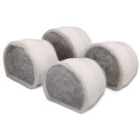 PetSafe - Filtre au Charbon de Rechange pour Fontaine a eau Drinkwell en Céramique Avalon, Pagoda et StreamSide, Naturel, Pack