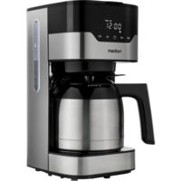 Cafetière électrique programmable isotherme 1,2L – 900W – Carafe en inox pour café de qualité – Idéale pour amateurs de café – Medion
