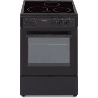 Cuisiniere OCEANIC CV5050B8 vitrocéramique 50x50 - Four convection naturelle - 48 L - Noir