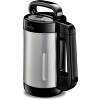 Moulinex – Blender chauffant 1,2 litre – Prépare soupes, smoothies, gaspachos – Moteur puissant – Idéal pour recettes familiales - LM542810