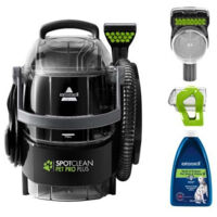 Bissell – Aspirateur à main 7550 W – Technologie Spotclean pour taches tenaces – Bac de ramassage 0,6L – Compact et léger – Noir et vert - B37252