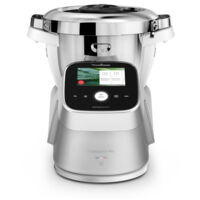 Moulinex – Robot cuiseur multifonction 1550 W – Technologie i-Companion Touch Pro – Cuisson sous vide – Cuve en inox – 12 programmes automatiques