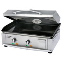 Plancha électrique 3500W – Plaque en acier émaillé – Cuisson rapide et uniforme – Pour usage professionnel – Roller Grill