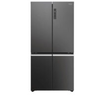 Haier – Réfrigérateur américain multi-portes – 643 L – 190,5 x 90,8 x 74,8 cm – Classe E – Inox foncé