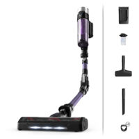 Rowenta – Aspirateur balai sans fil multifonction 250W – Autonomie 45 min – Technologie cyclonique – Capacité 0,4 L – Niveau sonore 83 dB – RH2039WO