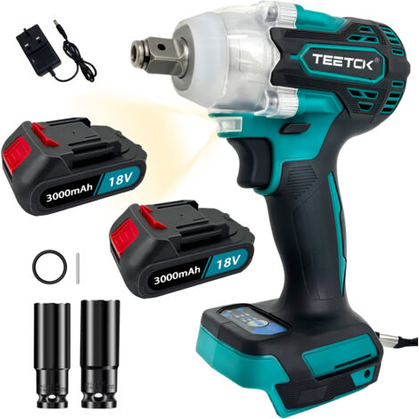 Tournevis à frapper, Perceuse à percussion sans fil 21V, Li-Ion Variable Speed for Car Wheel + 6 forets +1 batteries 5500mah , compatible avec la batterie Makita. (1/5)