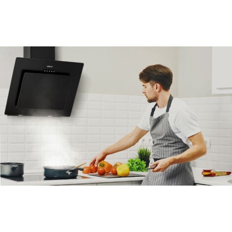 Cappa Aspirante Inclinata TopStrong 60cm - Motore Brushless, 350 M³/h, Classe A++, Bianco - Foto 6