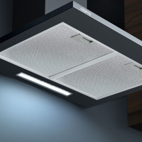 CIARRA Campana extractora 60cm de pared 370m3/h Clase A++ 201BK60