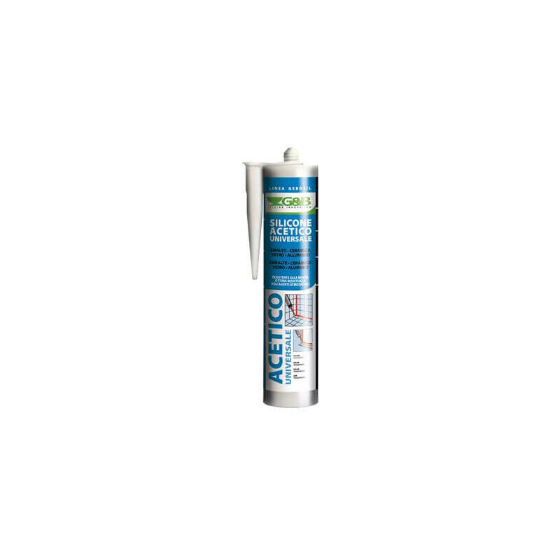Silicone Acetico Universale 'Gebosil' Bianco Ml 280 - 1 Pz