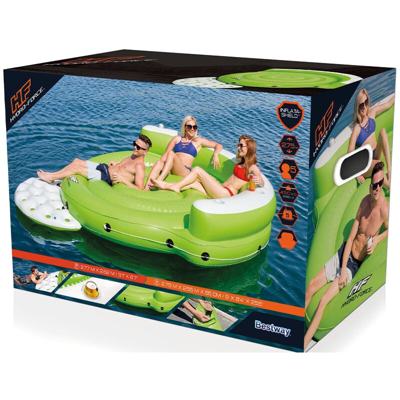 GONFIABILI PER PISCINA E MARE - ISOLA GALLEGGIANTE COOLERZ BESTWAY 43111 -  Savarese Carmine