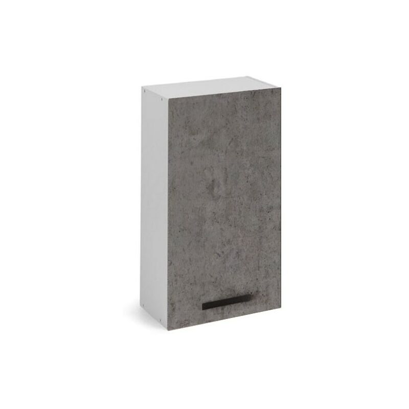 Pensile per cucina grigio cemento 1 anta Cm 30x32xH 72